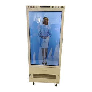 Humano Virtual Holográfico con IA, Pantalla LCD 3D Transparente de 86 Pulgadas, Equipo de Publicidad para Ferias Comerciales y Recepciones, Pantalla Transparente - Product Image 4