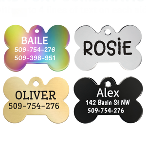 Personalizable impreso resina epoxi hueso en forma de perro gato mascota etiqueta gota Collar llavero Hada música Pirámide para <span class=keywords><strong>mascotas</strong></span> negocio - Product Image 2