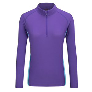 T-Shirt sportiva ad asciugatura rapida T-Shirt traspirante da <span class=keywords><strong>donna</strong></span> a <span class=keywords><strong>maniche</strong></span> <span class=keywords><strong>lunghe</strong></span> di buona qualità - Product Image 2