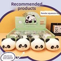 Boules anti-stress sensorielles colorées en forme de nourriture, jouets sensoriels, simulation de nourriture, squishies en forme de pain à la vapeur, boules à presser en pâte, cadeaux