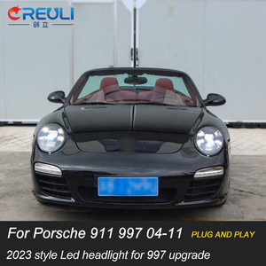 CREULI Nouveaux phares LED 12V pour 911 997.1 997.2 2004-2011 <span class=keywords><strong>2023</strong></span> Style PDLS Feux <span class=keywords><strong>de</strong></span> voiture - Product Image 4