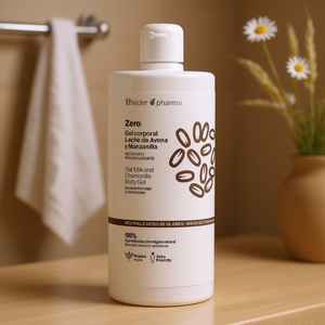 Gel Corporal Thader Pharma Zero de Leche de Avena y Manzanilla, Nutritivo y Reconfortante, 96% Ingredientes Naturales, Vegano, Apto para Yuka - Product Image 3