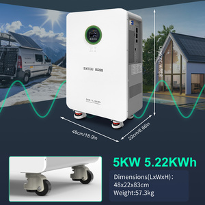 Datou <span class=keywords><strong>Boss</strong></span> 5.22KWh 5KW ระบบพลังงานแสงอาทิตย์แบตเตอรี่และอินเวอร์เตอร์ All In One Home หน่วยเก็บพลังงานแสงอาทิตย์ - Product Image 4
