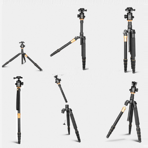 Trépied de voyage portable pour appareil photo numérique, monopode, équipement de photographie, charge 10KG, 62'', modèle Q 666 - Product Image 4