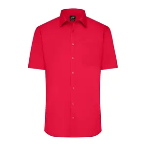 Camisa de Manga Corta para Hombre, Popelina, Mercancía Personalizada - Product Image 5