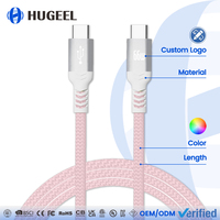 Cable USB C de Carga Rápida de Alta Calidad de 240W, Personalizado de Fábrica OEM, 1m 2m 3m 10 pies, para Teléfono, Tableta, Portátil, Cable de Datos USB