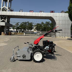 Désherbeuse professionnelle agricole 4x4 à moteur essence 170F/7HP, <span class=keywords><strong>micro</strong></span>-rotavator, coupe-herbe et broyeur de mauvaises herbes - Product Image 5