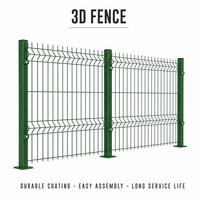 Clôture 3D en treillis soudé en acier revêtu, durable, facile à assembler, résistante aux intempéries, pour la chaîne du froid et la protection périmétrique des parcs de transformation alimentaire