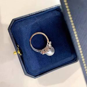 ที่ใส่เครื่องประดับเงิน 10659DIY ตัวเรือนเงินแท้ S925 สำหรับใส่แหวนเปล่า แหวนลูกปัดหลายเม็ด ขนาด 5-6 มม. อุปกรณ์ทำเครื่องประดับมุก แหวนเพชร - Product Image 3