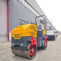 Compacteur routier à double tambour hydraulique diesel de 1,5 tonne du fabricant