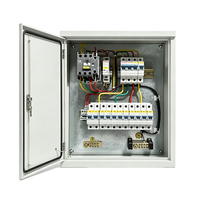 Armario de control de distribución eléctrica ATS exterior multi-loop con protección IP55, 8 circuitos, aparellaje de baja tensión para