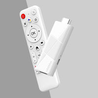 H96 MAX 4K Smart Fire TV Stick Set-Top Box Android 14 ATV RK3518 Doble Wifi BT Procesador de Cuatro Núcleos 2GB/8GB RAM 16GB Almacenamiento