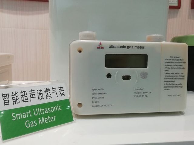 G2.5 Prepaid Wall-mounted Smart Wireless Ultrasonic  Gas Meter Wireless with Ultrasonic Flow Channel