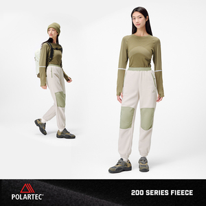 P-Series PELLIOT extérieur femmes polaire pantalon Polartec 200 hiver ultra-léger léger <span class=keywords><strong>chaud</strong></span> alpinisme Leggings - Product Image 4