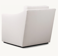 OLIVER meubles de jardin de patio haut de gamme fauteuil de pente en tissu créatif chaise de canapé rotative simple moderne pour salon