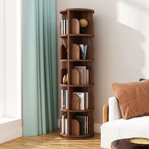 Trường học thư viện cửa hàng sách 360 xoay kệ sách tốt Mang chất lượng kệ trưng bày sách - Product Image 5