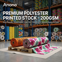Stock direct des fabricants de vêtements de natation en polyester imprimé tissu tricoté confortable et élastique pour les vêtements de sport