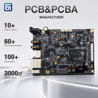 Layanan Pemrosesan PCBA Mainboard Linux Terintegrasi, Perakitan PCB Multimedia Jaringan Multi-Antarmuka, Pemasangan SMT/DIP, Sirkuit ODM