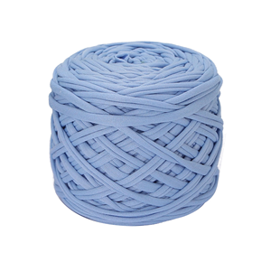 Hand-Crochet Storage Basket Stylish Knitting Material 100% Polyester T-Shirt Yarn Recycled Cotton with Fancy Dyed Pattern - Product Image 4