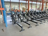 Rameur d'intérieur de haute qualité, capacité 190 kg, pliable, résistance réglable sur 10 niveaux, moniteur pour usage domestique et salle de sport