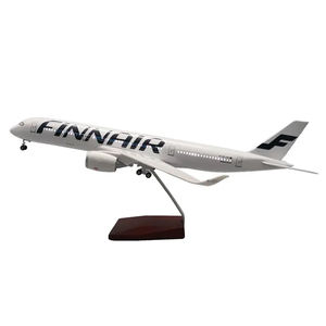 45cm Boeing 777 Chine Résine orientale LED Contrôle du son Éclairage Boeing Modèle 1:150 Modèle d'avion de simulation 47CM - Product Image 6