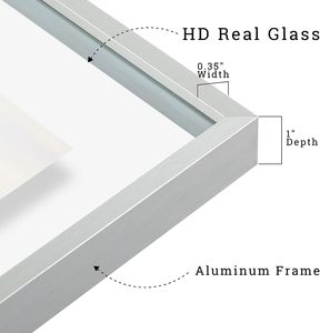 Marco de Fotos Delgado de Aluminio con Cierre a Presión A1 A2 A3 A4 |   Marco de Fotos Fácil de Cambiar para Pósters y Obras de Arte |   Marco para Póster Resistente - Product Image 6