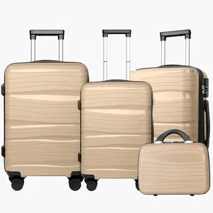 PP Best Travel Business Carry-on Luggage 4 Piece Luggage Suitcase Best Trolley Luggage Suitcase For Travelling