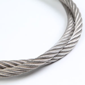 Ventes directes d'usine de câble en acier galvanisé à haute durabilité, 5mm et 6mm DIN, câble en acier galvanisé à chaud - Product Image 6