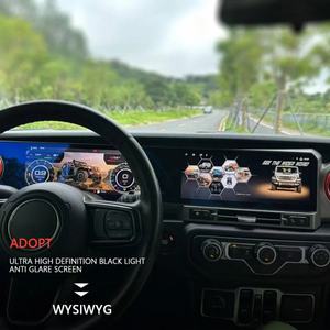 Pantalla Dual Android de 12.3 Pulgadas + 12.3 Pulgadas para Jeep Wrangler 2018-2022, Estéreo, GPS, Carplay, Panel de Instrumentos LCD, Radio para Auto, Multimedia - Product Image 4