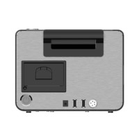 Compteur de particules de poussière portable KQ-4001, 6 canaux, 0,3-10,0 μm, avec capteur de température et d'humidité, CE, livraison rapide pour salle blanche et laboratoire