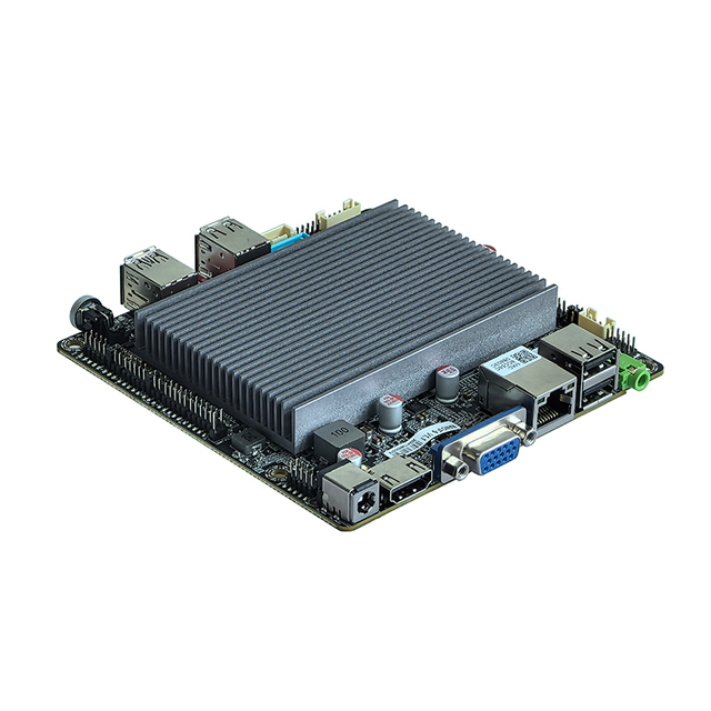 ELSKY Hot Sale NANO-ITX Motherboard Integrated N100 Processor Fan or No Fan Optional 2*COM 1*LAN/2*LAN 12-24V Wide Voltage