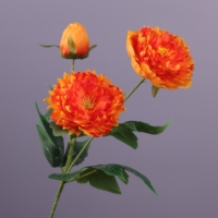 Fleurs artificielles en soie, pivoines, fausses fleurs pour mariage, bouquet de mariée, centre de table, décoration de fête, vente en gros