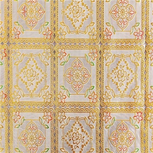 Plastic <strong>Pvc</strong> Long <strong>Table</strong> Cloth Roll Lace Dining <strong>Table</strong> Cover Printed Gold Tablecloth <strong>Protector</strong> 1.37x20m - Product Image 4