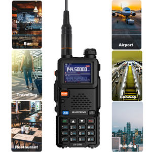 Talkie-walkie bidirectionnel Baofeng UV-5RH 999 canaux 10W double bande pour radio 136-174/400-520MHz 2500mAh Type-C 2 pièces Stock entrepôt US - Product Image 6