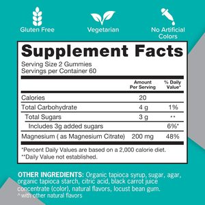โรงงาน OEM ODM ผลิตและจำหน่าย วิตามินแมกนีเซียมซิเตรตแบบกัมมี่ อาหารเสริมแมกนีเซียมคอมเพล็กซ์ ด้วยแมกนีเซียมซิเตรตเพื่อการช่วยเหลือการนอนหลับ - Product Image 5