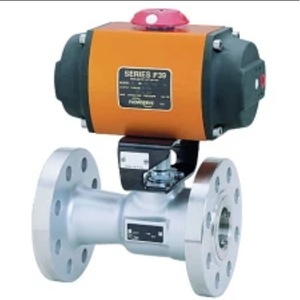 Vanne à boisseau sphérique Automax à brides pour liquides chimiques à température normale, usage industriel et automatisé - Product Image 2