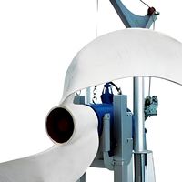 Mélangeur à hélice submersible à double lame haute performance avec composants d'engrenage moteur 10000W pour le traitement industriel des liquides