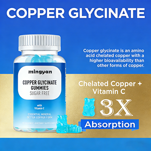 Suplemento de Gomitas de <span class=keywords><strong>Zinc</strong></span> y Cobre con Probióticos y Vitamina B6 para la Inmunidad, Gomitas de Cobre Glicinato - Product Image 2