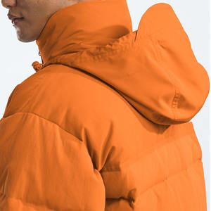 Chaqueta cortavientos de algodón y poliéster para hombre, abrigo de invierno del Norte unisex con etiqueta personalizada para <span class=keywords><strong>mujer</strong></span> - Product Image 3