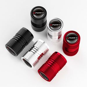 Tapas de Válvula de Neumático Personalizadas con Logotipo de Marca de Auto, 4 Piezas/Bolsa, Antipolvo, de Aluminio, para Bicicleta, Auto y Moto - Product Image 1