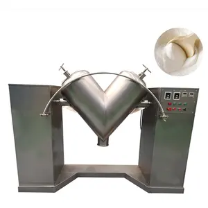 Dry powder rotary drum mixer blender machine