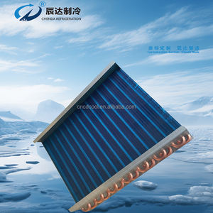 Chenda คอยล์แลกเปลี่ยนความร้อนด้วยน้ำคอนเดนเซอร์อลูมิเนียมครีบ EVAP พร้อมคูลเลอร์แห้งรวมถึงมอเตอร์พัดลมแผ่นท่อหลัก - Product Image 3