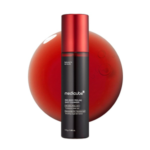 Medicube Red <span class=keywords><strong>Body</strong></span> Peeling Shot 110g Produk Perawatan Kulit Korea Perawatan Tubuh AHA + BHA Semprotan Pengelupas Kulit Perawatan Pori-pori - Product Image 1