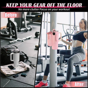 Bolsa Deportiva Magnética en Oferta, Bolsa para Botella de Agua con Bolsillo para Teléfono, para Gimnasio, Bolsa Refrigerante Magnética - Product Image 6