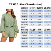 Vente directe usine – Ensemble pull court et short en maille unie pour femme – Couleur unie