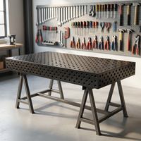 Tables de soudage en fonte 3D neuves avec fixation pour soudage robotisé