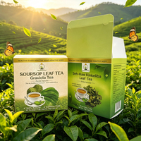 Boîte en papier pliable personnalisée, boîte en papier rigide, boîte de qualité alimentaire pour l'emballage des sachets de thé aux herbes