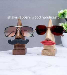 Support à lunettes en bois de qualité supérieure pour présentoir de lunettes sur bureau ou table, disponible au meilleur prix du marché - Product Image 2