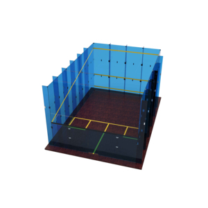 สนามสควอชกระจกคุณภาพดีพร้อมจุดเซรามิก ขายส่ง - Product Image 1