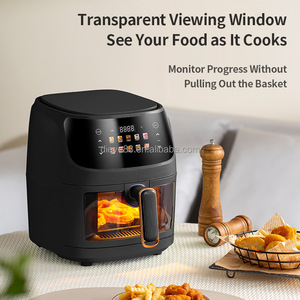 <span class=keywords><strong>Friteuse</strong></span> à air intelligente multifonctionnelle à double puissance numérique de 2400 W et 8 L, personnalisable en usine, pour un usage domestique - Product Image 6